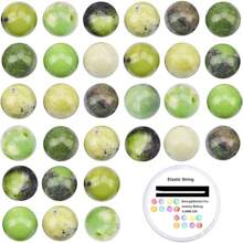 100Pcs (6/8/10mm)Natural Crystal Beads Stone Gemstone Round Loose Energy Healing Beads With Free Crystal Stretch Cord For Jewelry Making - Beads - View 62