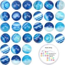 100Pcs (6/8/10mm)Natural Crystal Beads Stone Gemstone Round Loose Energy Healing Beads With Free Crystal Stretch Cord For Jewelry Making - Beads - View 39