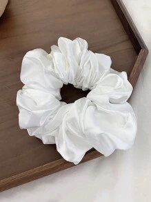 Số lớn Mái tóc mềm Dây buộc tóc ruột già , Không hư hại , Cổ điển Màu thuần Dây buộc tóc , Thích hợp Cho Tóc Dày , Nhiều màu - Nhiều màu - Xem 10