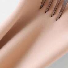 1條女童加厚保暖連褲襪,秋冬季腳踩褲襪,兒童舞蹈襪 - 棕色 - 查看 6