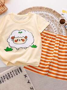 Baby Girls Sets - 米色 - 查看 1