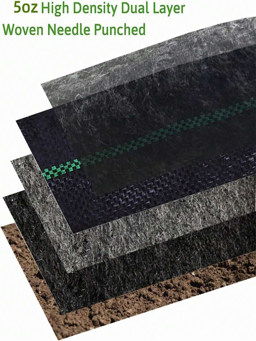 4 X 100FT Weeds Barrier Landscape Fabric Heavy Duty, Weeds Block