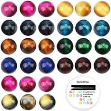 100Pcs (6/8/10mm)Natural Crystal Beads Stone Gemstone Round Loose Energy Healing Beads With Free Crystal Stretch Cord For Jewelry Making - Beads - View 70
