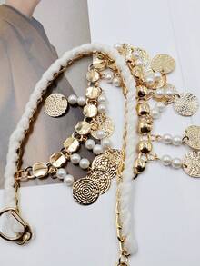 新款時尚金屬鏈接,適用於衣物、背包、鞋子、帽子、針織衫和盒子diy - 白色 - 查看 4