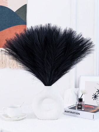 5pcs/10pcs Elegant 16.9inch Long Artificial Pampas Grass Reed - Polyester Fabric Made Soft And Fast, Plastic Artificial Plants, Can Be Bent To Restore The Shape,Spring Decor,Valentine's Day,Modern Simple Nordic Style,Bohemian Style - For Home Decoration, Vases, Weddings, Parties, Living Rooms, Dining Room,Bedrooms, Exhibition, Hotel,Gallery,DIY Walls, Office Desk Filler. Gifts Birthday Graduation,Fall Decor,Autumn