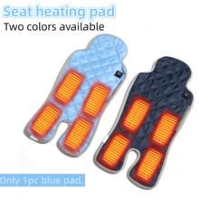 1pc Usb Intelligent Small Seat Heating Pad, 3-Level Temperature Control, Easy To Clean, Type-C Interface/Usb Power Cable Dual Power Supply, Suitable For Chair, Dining Chair, Bed Heating Pad, Multifunctional Design For Keeping Warm Anytime - Dark Grey - View 2