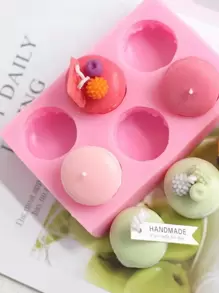1pc Macaron Diy Silicone Mold
