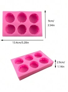 1pc Macaron Diy Silicone Mold