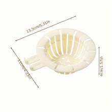 1 Pc, Filter Sink Filter Basket, Can Be Carried Filter Basket, Anti-Blocking Sewer Net And Anti-Dirty Hands, Suitable For Kitchen Sink - White - View 2