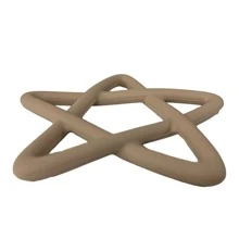 1入嬰兒卡通星形咬咬玩具 - 土黃色 - 查看 7