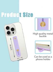 Set de 3 soportes de anillo de silicona multicolor para teléfono, pegatina adhesiva de unicolor para la parte posterior del teléfono móvil, soporte flexible para transmisión en vivo compatible con iPhone y Android, regalo para cumpleaños, familia y amigos. Incluye: anillo de dedo, agarre de teléfono, accesorios de teléfono