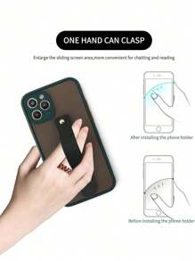 Set de 3 soportes de anillo de silicona multicolor para teléfono, pegatina adhesiva de unicolor para la parte posterior del teléfono móvil, soporte flexible para transmisión en vivo compatible con iPhone y Android, regalo para cumpleaños, familia y amigos. Incluye: anillo de dedo, agarre de teléfono, accesorios de teléfono