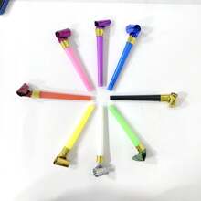 100pcs/Bag Colorful Party Blowouts, Package Of 100 - Multicolor - View 1