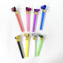 100pcs/Bag Colorful Party Blowouts, Package Of 100 - Multicolor - View 5