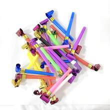 100pcs/Bag Colorful Party Blowouts, Package Of 100 - Multicolor - View 4