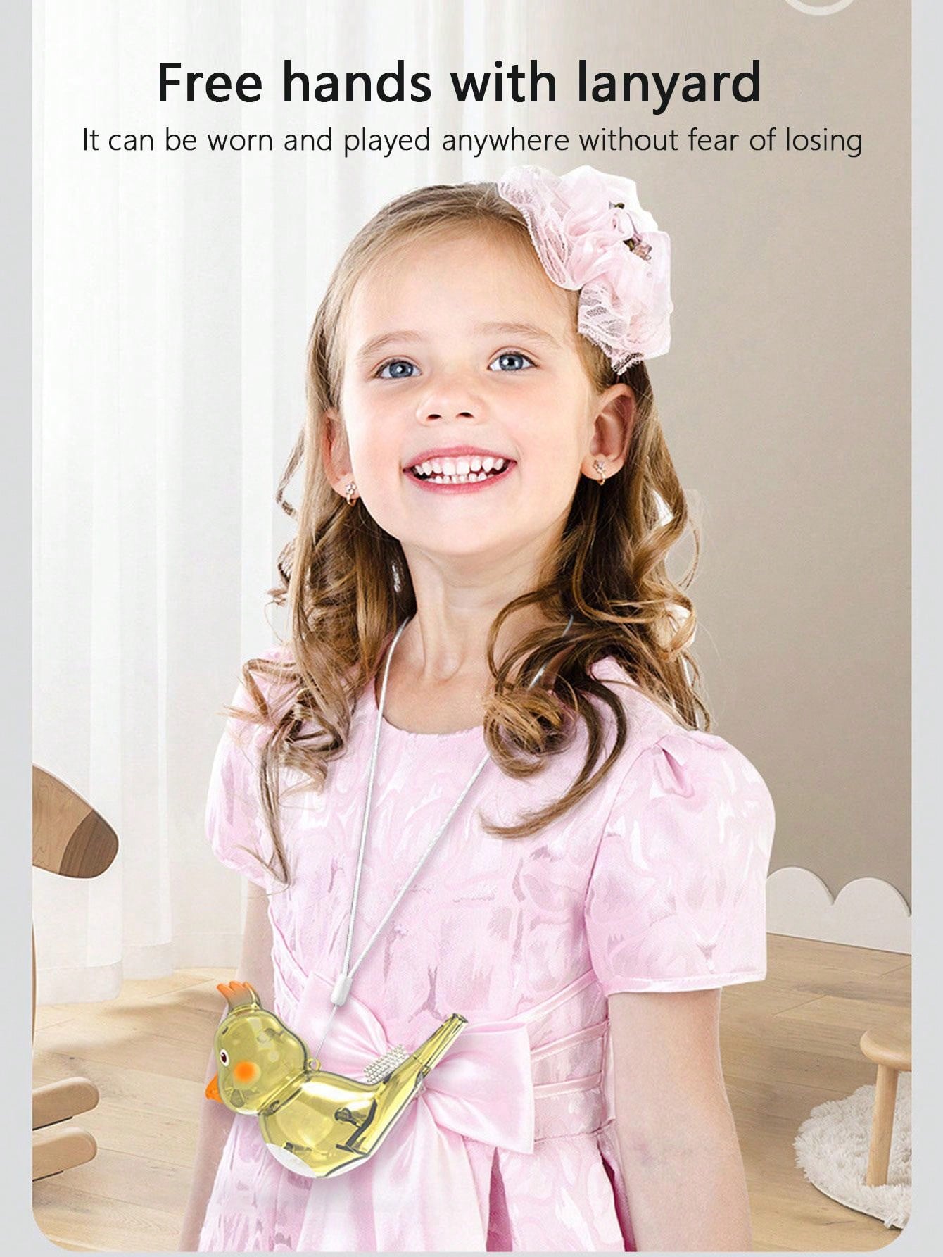 1pc Water Bird Whistle, Children's Mouth Muscle Training, Water