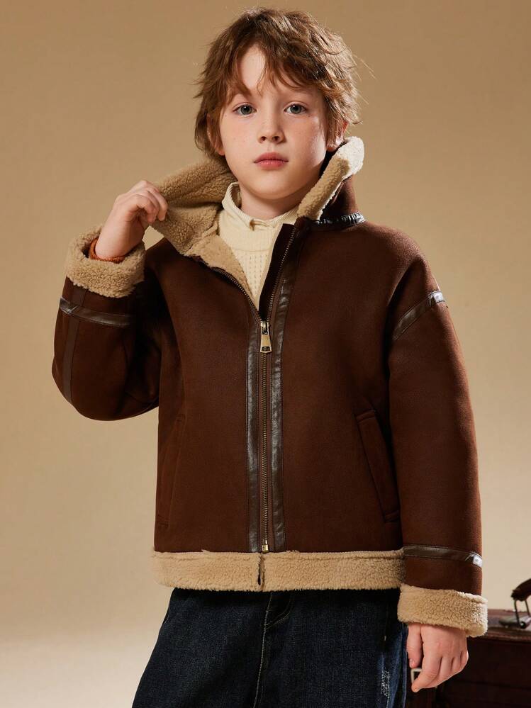 OVARA Giacca in pile da donna Teddy Coat soffice con zip con cappuccio da donna casual all'aperto calda a maniche lunghe giacche invernali con tasche tinta unita comoda termica con zip felpe