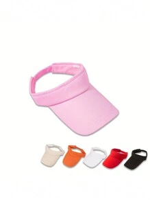 1頂紅色成人女性棒球帽,可調節帶,適用於春秋出行,海灘度假,y2k風格男女青年太陽帽 - 紅色 - 查看 1