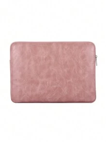 Canvas Artisan Laptop Bag Combination Suit Business Bag Waterproof Slim Laptop Sleeve Compatible With Galaxy Book Flex, Laptop Bags, Portable Laptop Sleeves Compatible With Macbook - Pink - View 9