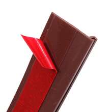 1pc Door Bottom Dust-Proof Sealing Strip - Coffee Brown - View 8