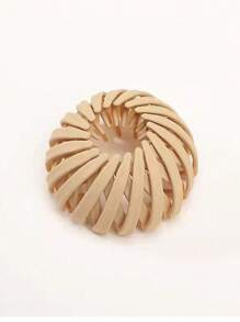 1个鸟巢发带，慵懒发夹板发带，高马尾固定夹，时尚发带，情人节情侣礼物，发饰工具，发髻发夹，发髻器，发髻发片，发型针，头部饰品 - 彩色 - 查看 15