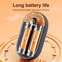 New Arrival Portable Electric Hot Water Bag With Digital Display For Girls - Black - View 6