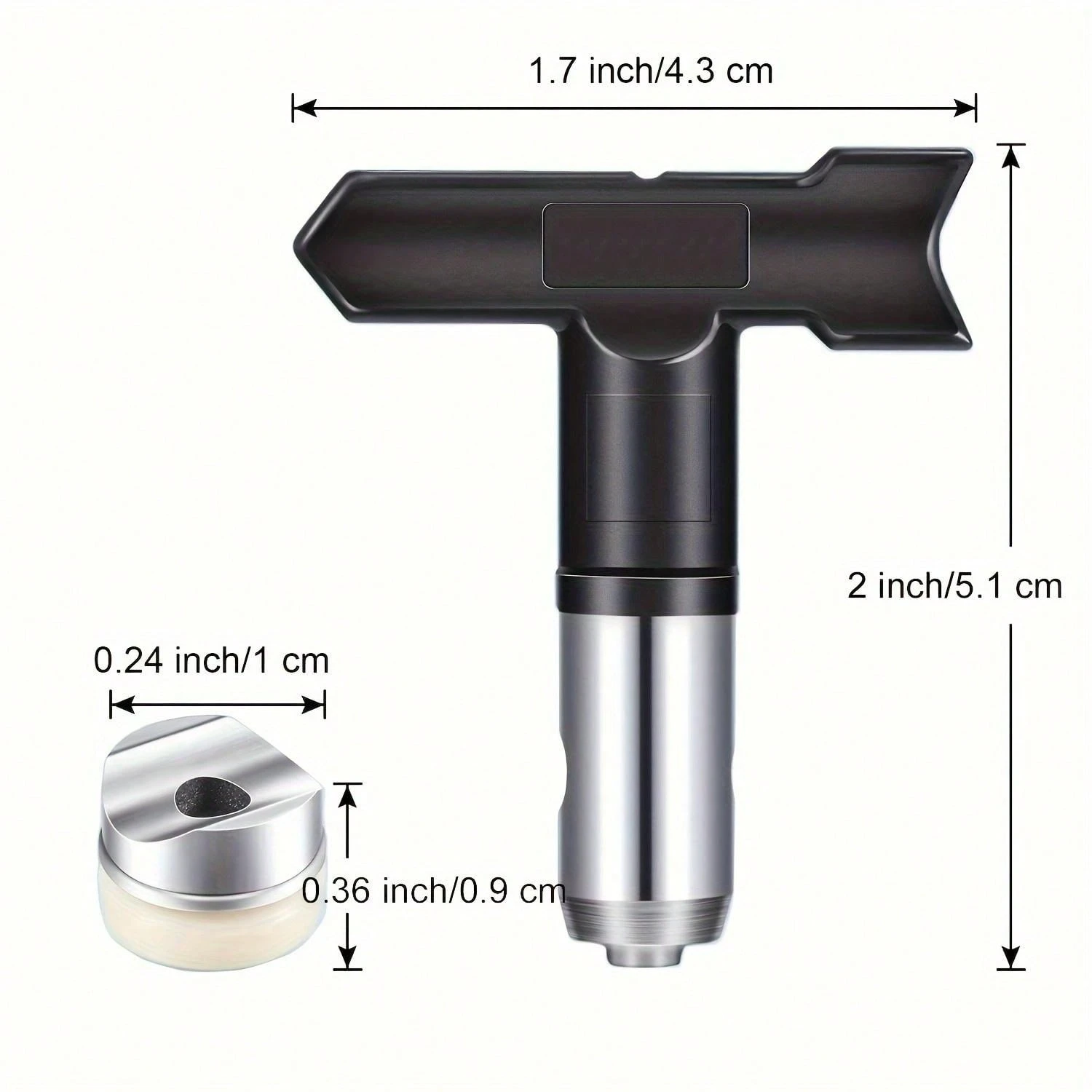 10 Pcs Reversible Spray Tips, Airless Spray Nozzles, For Airless Paint