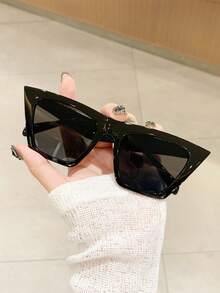 Unisex Cat Eye Beach Fashion Glasses, Fashionable Full Frame Suitable For Daily Decoration And Matching - Multicolor - View 7