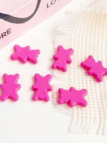 chenming 20pcs Acrylic Bear Beads In Various Colors Suitable For Daily Wear, Holidays And Diy Jewelry Making Accessories Wholesale - 20pcs - View 18