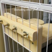 貓爬梯,貓籠,貓樓梯,實木跳躍平台,貓爬架,壁掛式,無釘免貼,不佔空間攀爬梯 - 米色 - 查看 3