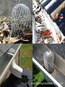 Eaves & Gutter Guard Mesh 3-Inch Expanding Aluminum Filter Prevent Clogging And Debris Buildup Eaves/Gutter - Silver - View 3