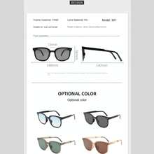 1 pièce Nouvelles lunettes pliables à la mode avec étui de transport portable, accessoires de plage pour femmes. de base pour tenues de femmes automnales et hivernales, affaires, décontracté. Cadeaux pour les vacances d'été à la plage, l'extérieur et les voyages.