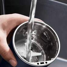 1入組lalayuan電動咖啡豆研磨機、食品處理器、食品攪拌器、200w強力香料研磨機,穀物磨坊、espresso研磨機、herb研磨機、咖啡研磨機,適用於香料、草藥、堅果等,附刷子、單按鍵、2個刀片、12杯/2.7盎司 - 藍色 - 查看 9