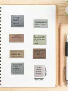 60 Inspirational Celebrity Quotes - Waterproof Stickers For Your Phone, Laptop & More! - Multicolor - View 7