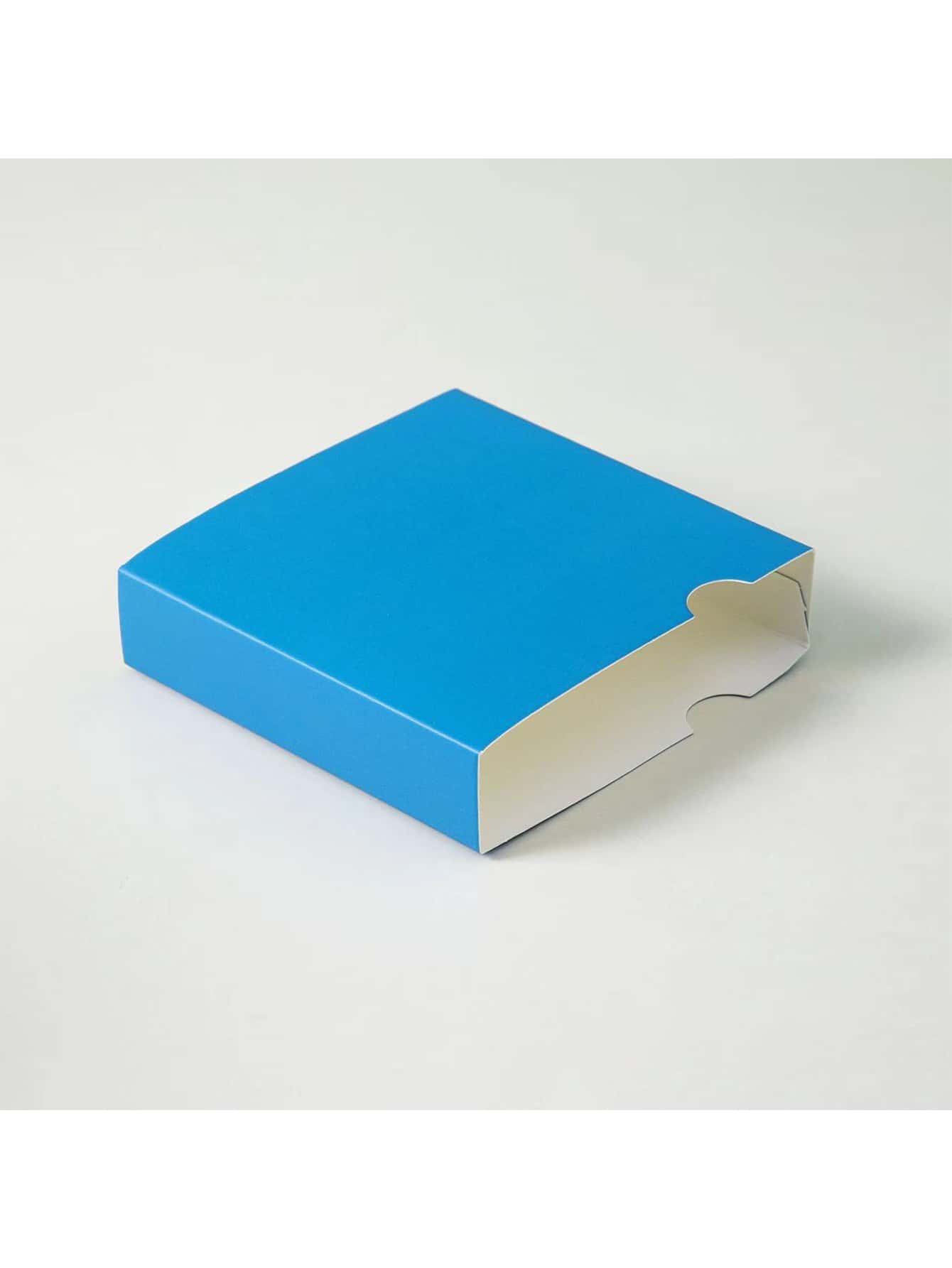 1pc Anti-Scratch Jewelry Floating Box Paper Sleeve Packaging With Dust-Proof Cover And Cardboard, Factory Design & Wholesale, Customizable Logo Printing - Royal Blue - View 1