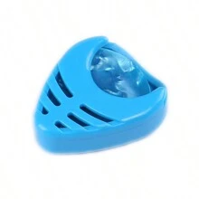 1入塑料心形吉他拾音器收納盒,帶堅固膠粘夾,顏色隨機 - 彩色 - 查看 6