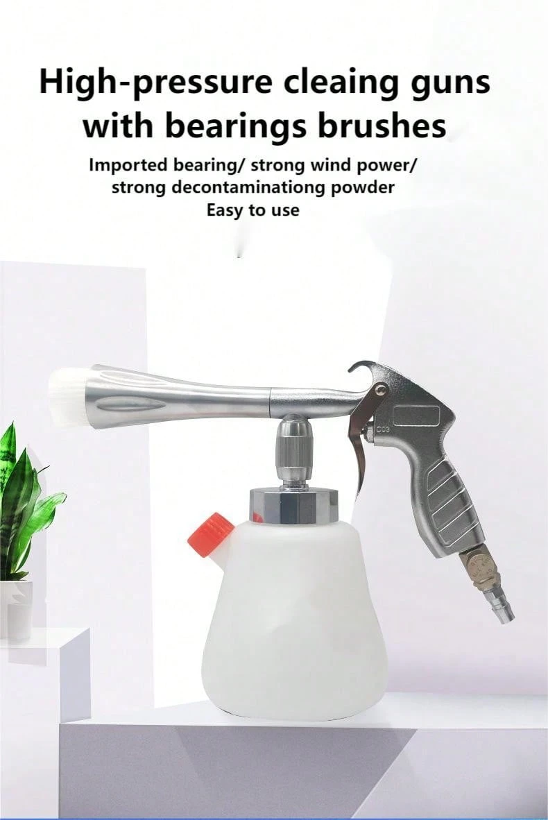 Bearing Cleaning Gun, Pneumatic HighPressure Interior Ceiling Cleaning