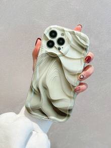 磨砂波紋紋理邊震撼防摔手機殼相容於iPhone 15 - 彩色 - 查看 1