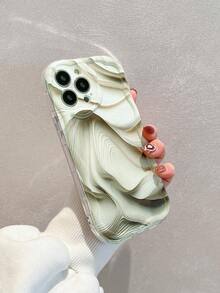 磨砂波紋紋理邊震撼防摔手機殼相容於iPhone 15 - 彩色 - 查看 2