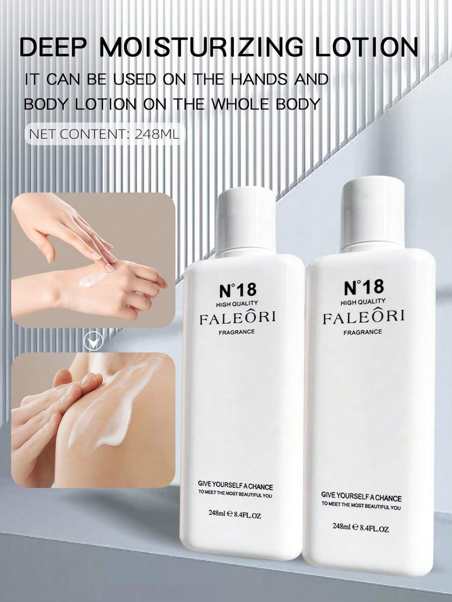 248ml 神經酸身體乳液,清爽不油膩,保濕芳香,沐浴後身體肌膚光滑保濕霜 - 身體乳 - 查看 1