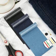 4pcs/Set Diy Decorative Embroidery Patches For Denim Jeans, Clothing Repair, Jacket, Backpack, Punk Style Clothing Accessories, Sewing Applique - Multicolor - View 5