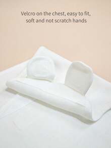 2 件裝嬰兒防驚襁褓布 - 藍色 - 查看 3