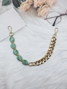 Diy 新款金屬鏈條細部串珠衣服、包包、鞋子、帽子、盒子和包包配件 - 金色 - 查看 6