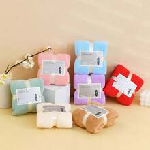 1條柔軟的超細纖維毛巾,具有極高的吸水性,適合作為禮品毛巾 - 粉色 - 查看 10