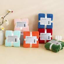 1條柔軟的超細纖維毛巾,具有極高的吸水性,適合作為禮品毛巾 - 粉色 - 查看 7