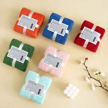 1條柔軟的超細纖維毛巾,具有極高的吸水性,適合作為禮品毛巾 - 粉色 - 查看 8