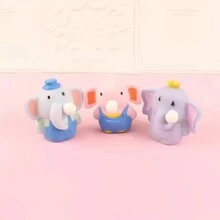 1 Đồ chơi giảm căng thẳng hình chú voi, Trang trí máy tính để bàn, Đồ chơi giảm căng thẳng mới lạ, Quà tặng cho bữa tiệc, Trang trí nhà và văn phòng, Giải thưởng lễ hội - Nhiều màu - Xem 2