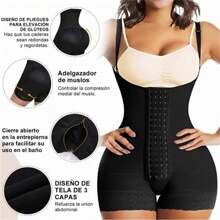 Fajas Post Parto Reductoras Para Mujer Colombianas Originale - Negro - Ver 4