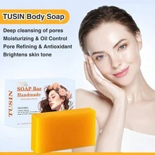 100g手工香皂,香氣濃郁的洗顏皂,能去角質,去黑頭,柔軟肌膚友好性,泡沫豐富綿密,優雅芳香,香氣宜人,含椰子油、維他命和豐富植物提取物 - 香氛潔面皂 - 查看 6