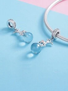 1Pc Fashionable 925 Sterling Silver Little Fox  Charm Bead  Fit  For Women Bracelets Bangles DIY Jewelry Making Fine Jewellery - Silver - View 8